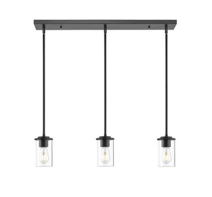 Z-Lite - 742MP-3MB - Three Light Pendant - Thayer - Matte Black