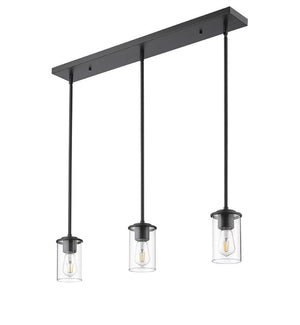 Z-Lite - 742MP-3MB - Three Light Pendant - Thayer - Matte Black