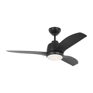 Visual Comfort Fan - 3AVLCR44MBKD - 44"Ceiling Fan - Avila - Midnight Black