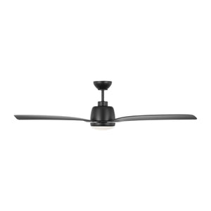 Visual Comfort Fan - 3AVLCR60MBKD - 60"Ceiling Fan - Avila - Midnight Black