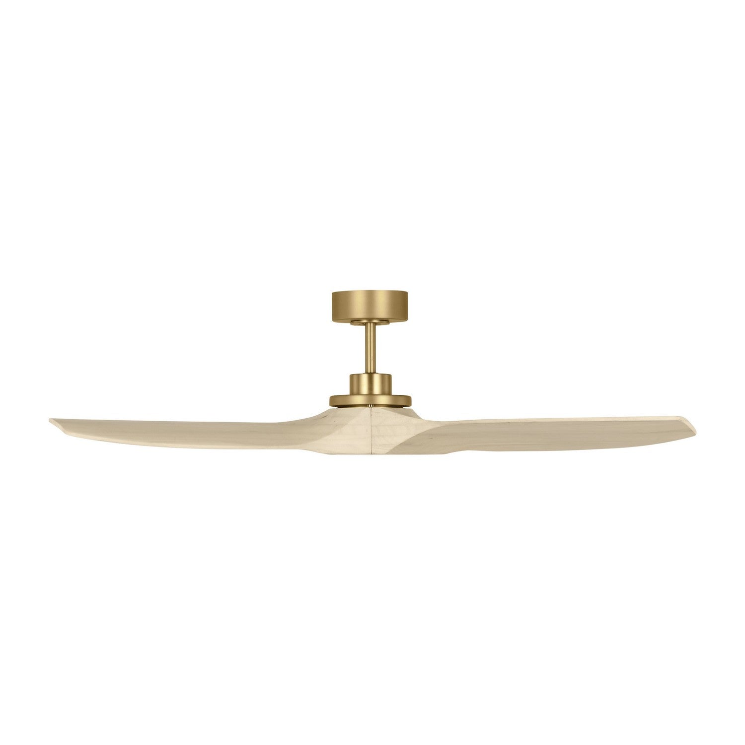 Visual Comfort Fan - 3CLNSM52BBSWWO - 52"Ceiling Fan - Collins - Burnished Brass