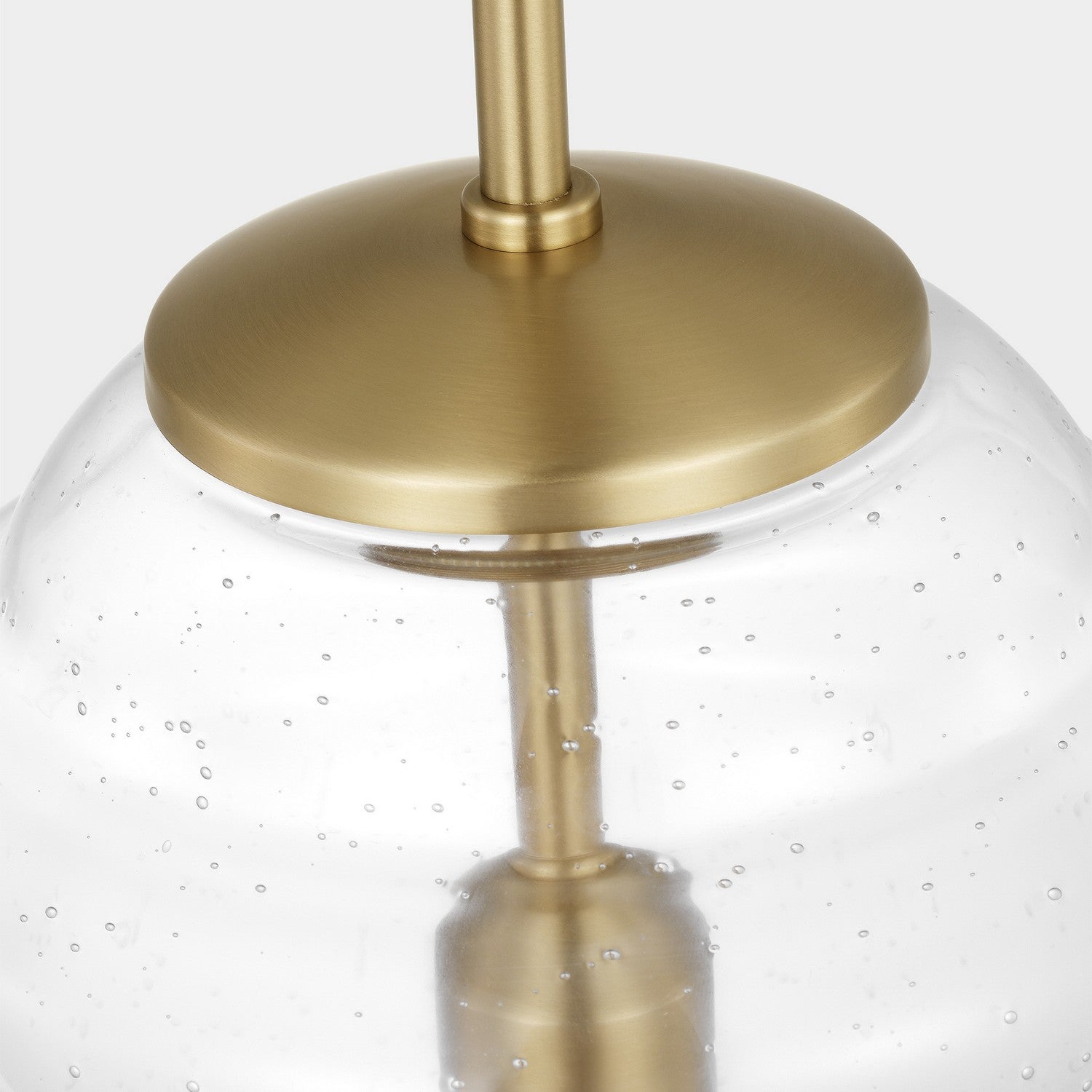 Generation Lighting. - P1459SB - One Light Pendant - Loras - Satin Brass