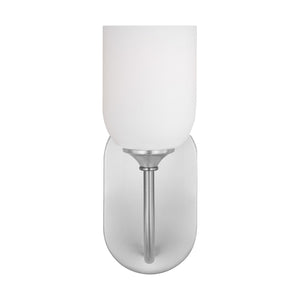 Generation Lighting. - GLV1021BS - One Light Vanity - Emile - Brushed Steel