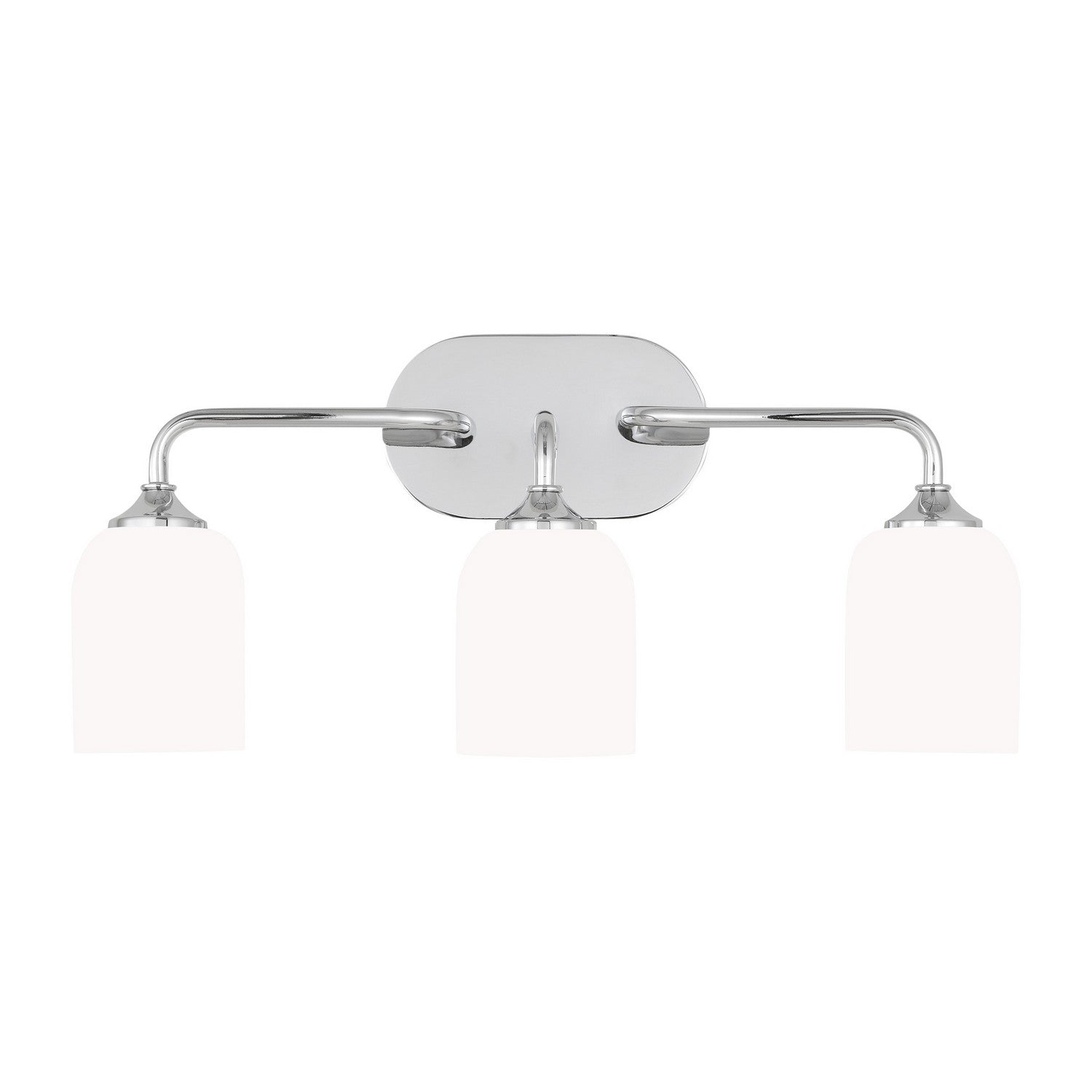 Generation Lighting. - GLV1023CH - Three Light Vanity - Emile - Chrome