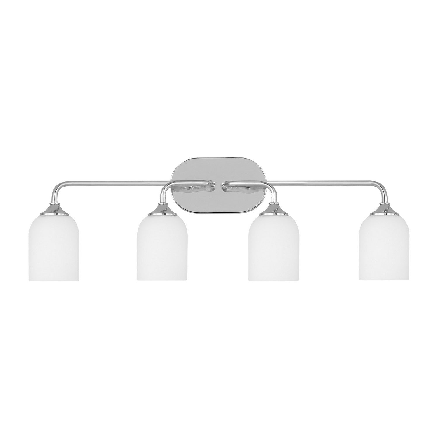 Generation Lighting. - GLV1024CH - Four Light Vanity - Emile - Chrome