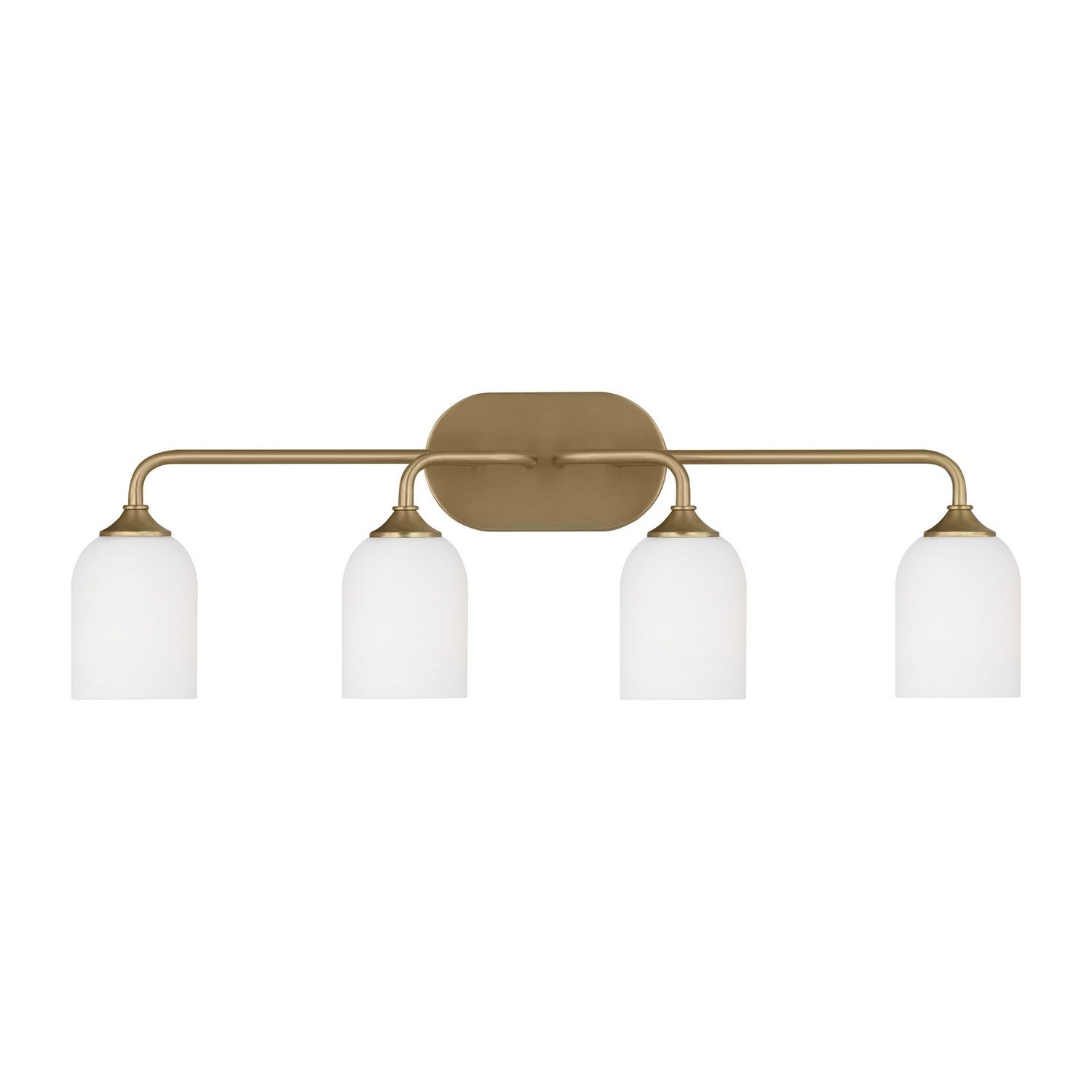 Generation Lighting. - GLV1024SB - Four Light Vanity - Emile - Satin Bronze