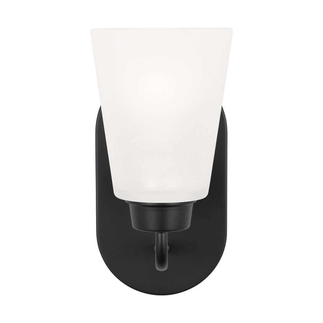 Generation Lighting - 4115201-112 - One Light Wall / Bath Sconce - Kerrville - Midnight Black