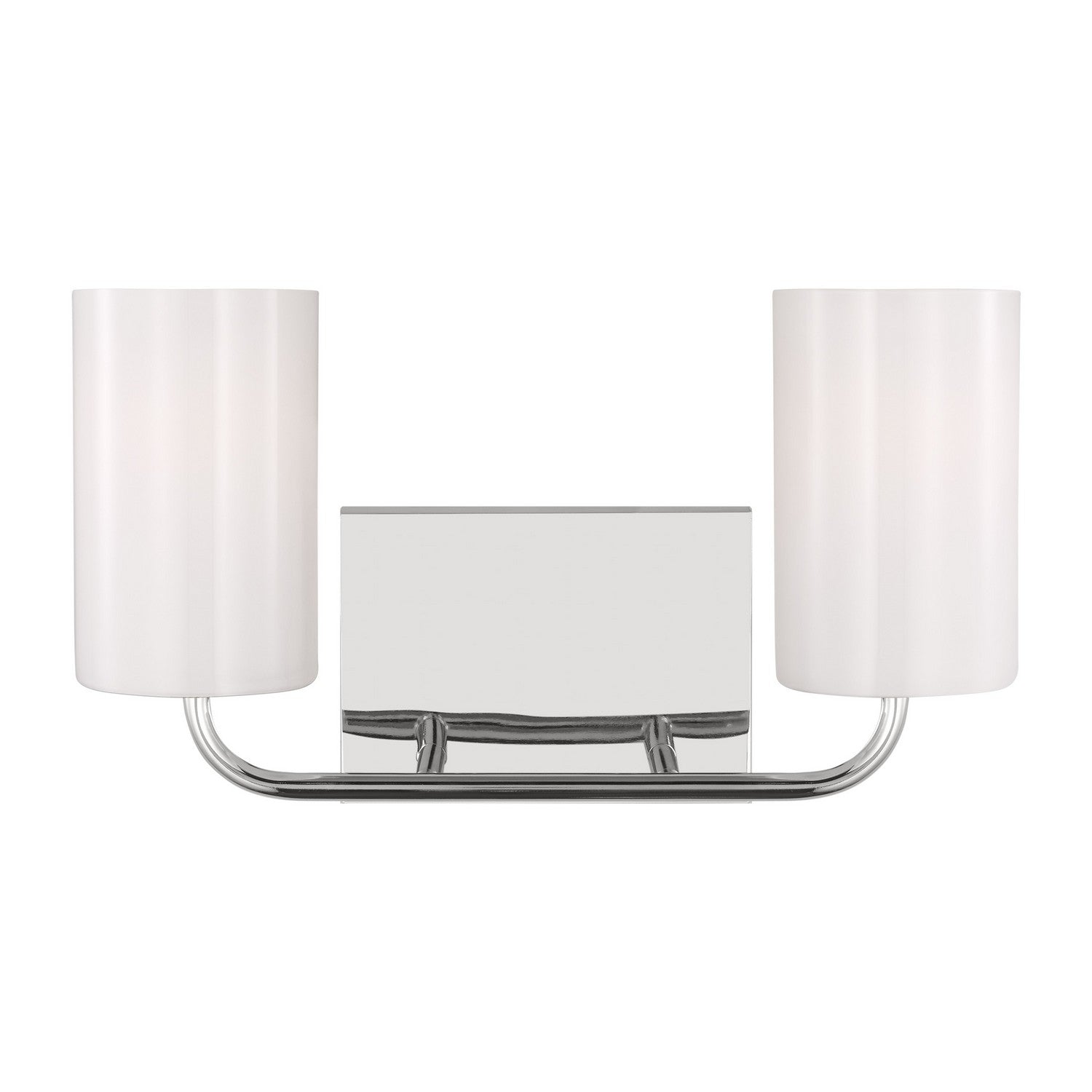 Generation Lighting. - GLV1002CH - Two Light Vanity - Rhett - Chrome