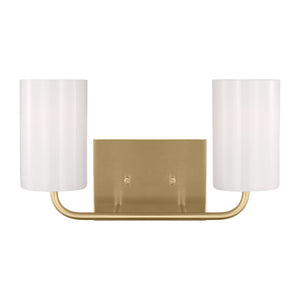 Generation Lighting. - GLV1002SB - Two Light Vanity - Rhett - Satin Bronze