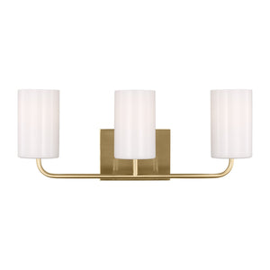 Generation Lighting. - GLV1003SB - Three Light Vanity - Rhett - Satin Bronze