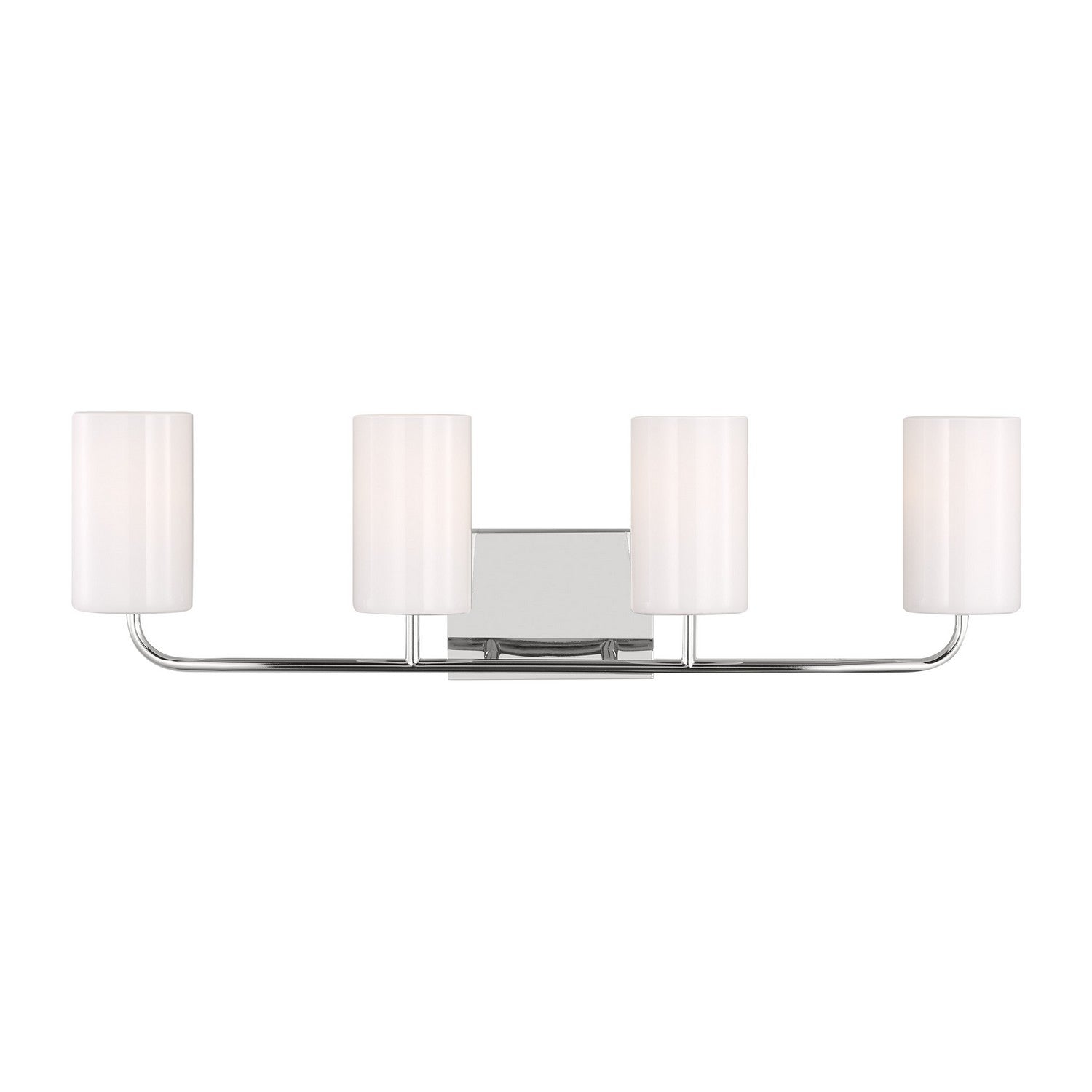 Generation Lighting. - GLV1004CH - Four Light Vanity - Rhett - Chrome