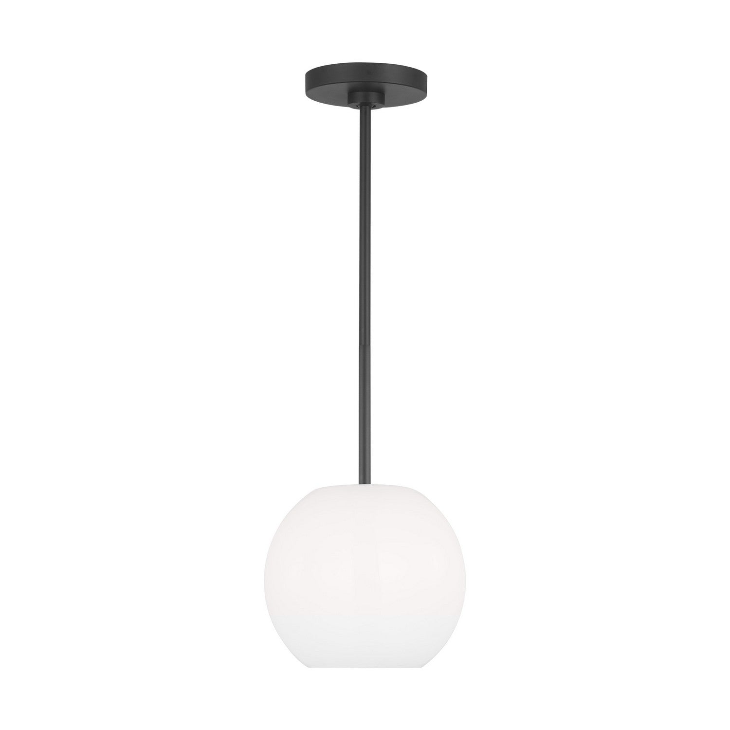 Generation Lighting. - GLP1011MBK - One Light Mini Pendant - Rory - Midnight Black