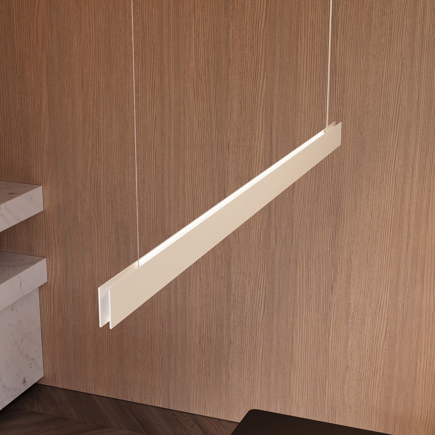 Sonneman - 3464.98 - LED Pendant - Lithe - Textured White