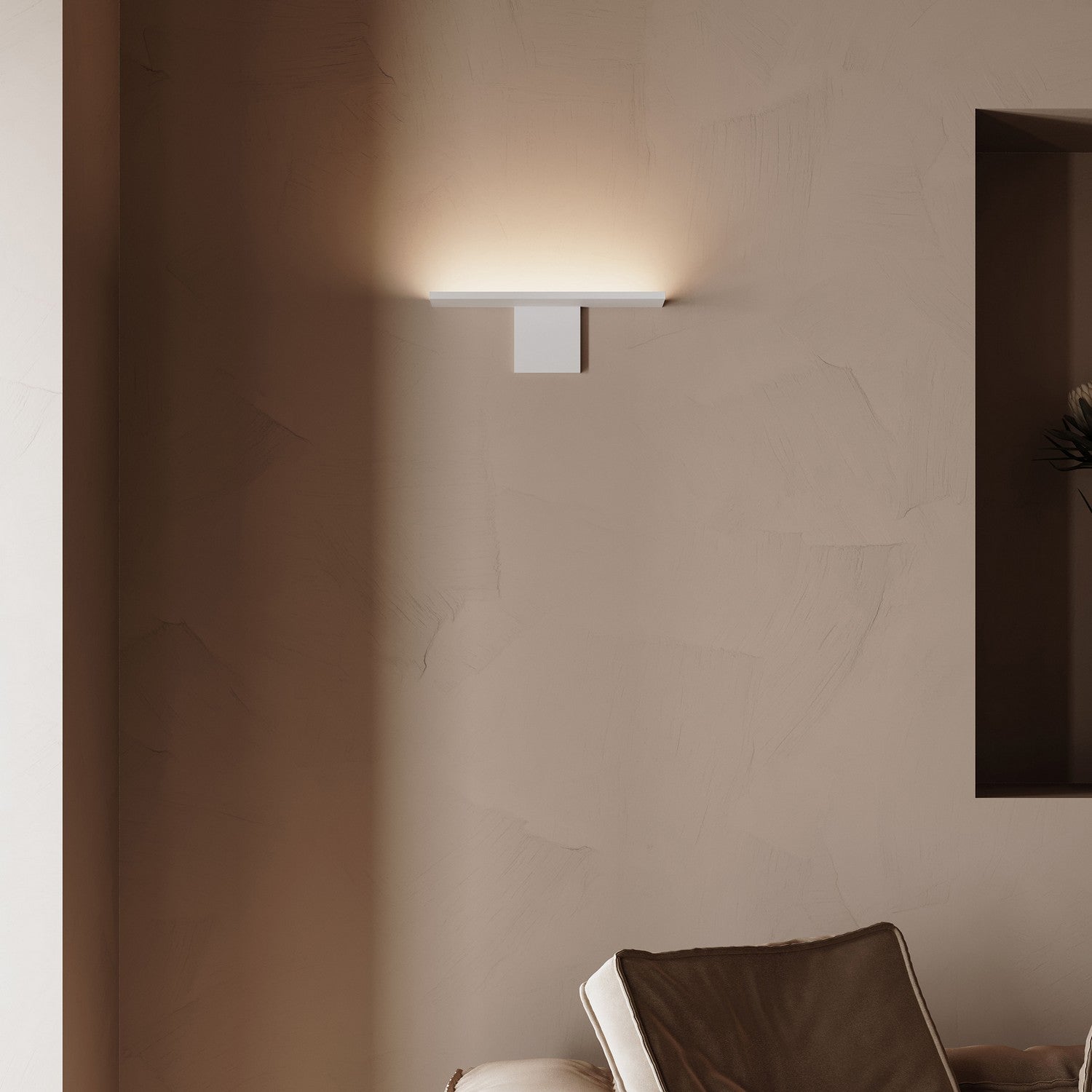 Sonneman - 7535.98 - LED Wall Sconce - Base - Textured White