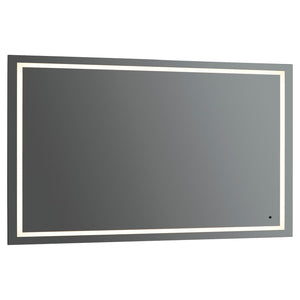 Oxygen - 3-0503-15 - LED Mirror - Track - Black