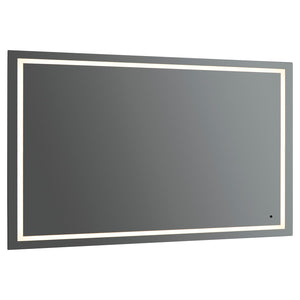 Oxygen - 3-0507-15 - LED Mirror - Track - Black