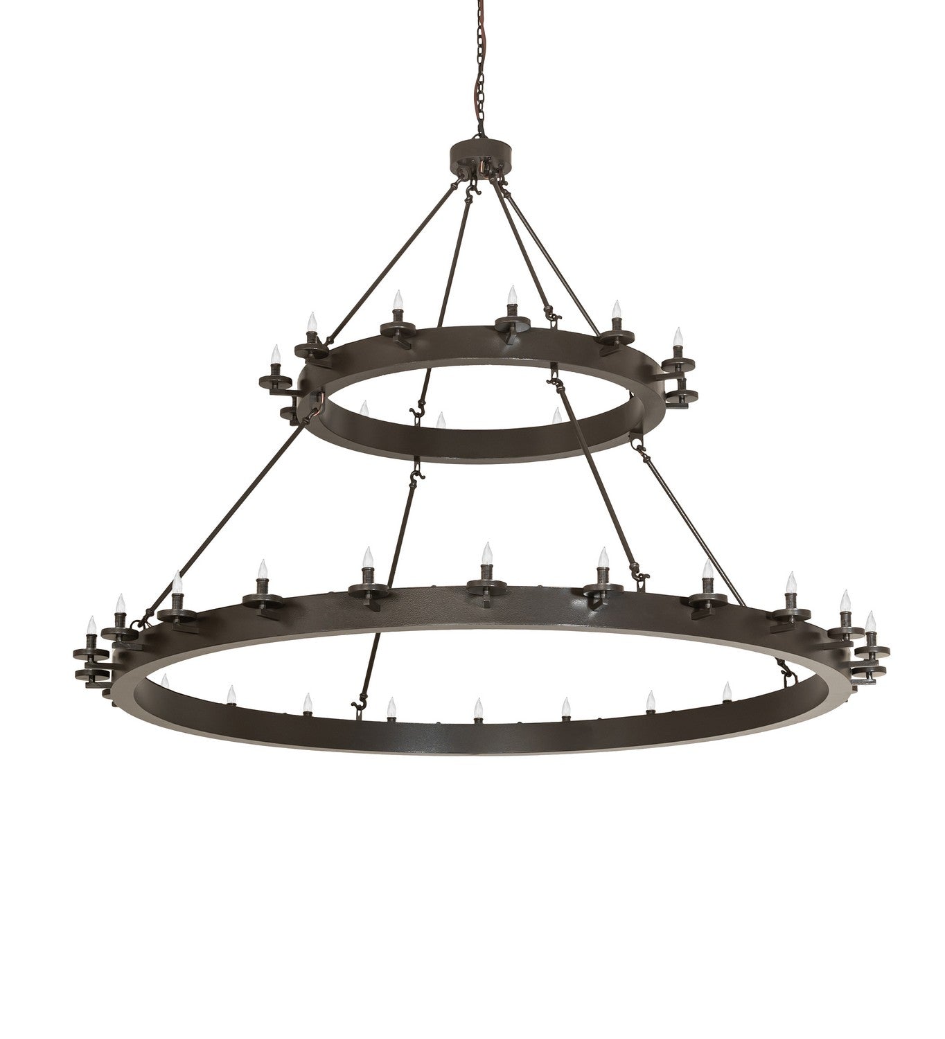 Meyda Tiffany - 259209 - 36 Light Chandelier - Loxley - Timeless Bronze Vein