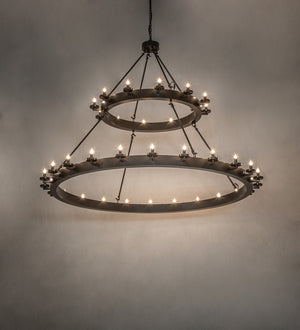 Meyda Tiffany - 259209 - 36 Light Chandelier - Loxley - Timeless Bronze Vein