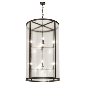 Meyda Tiffany - 259210 - Eight Light Pendant - Cilindro - Flemish Bronze