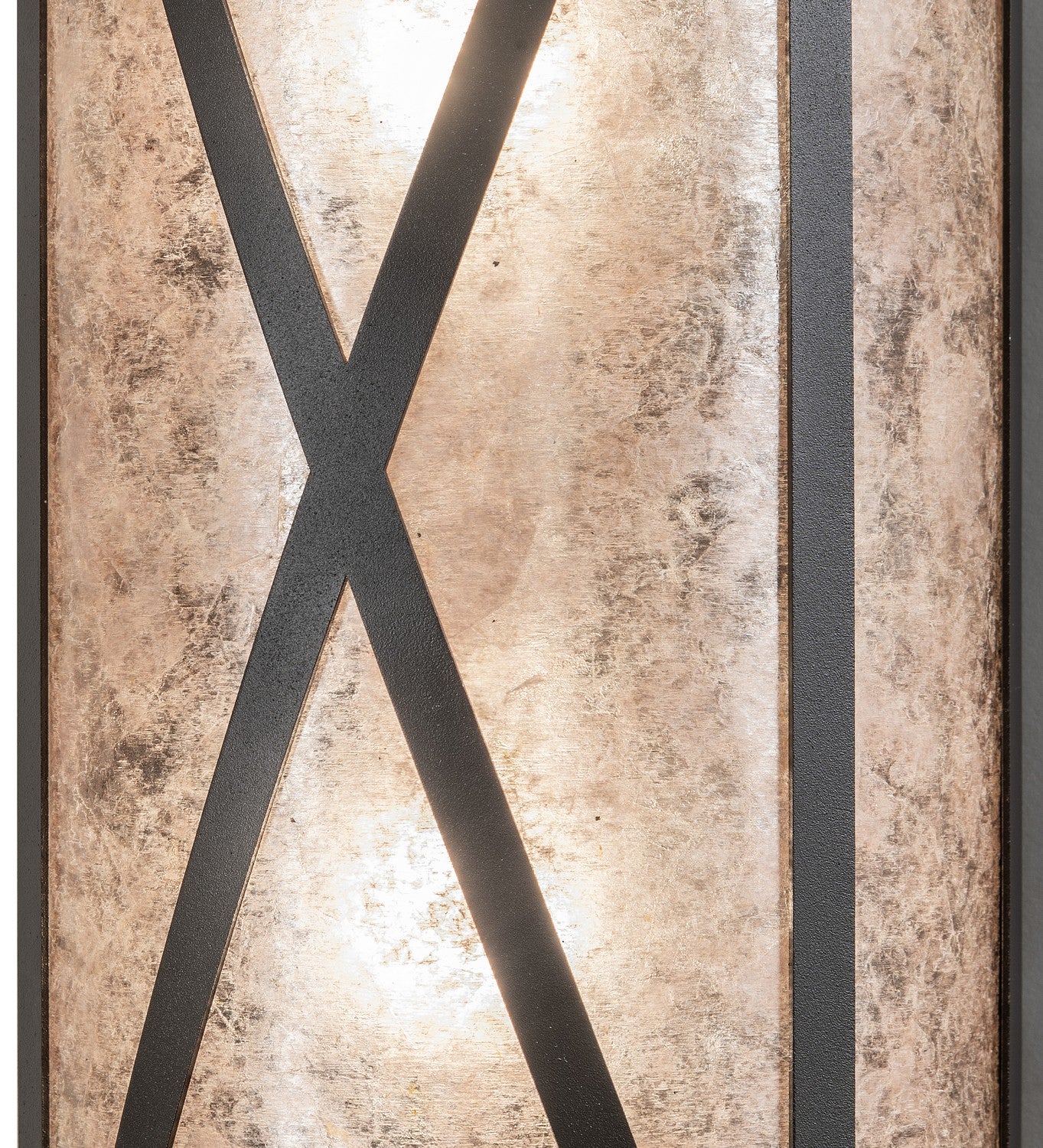 Meyda Tiffany - 266995 - Two Light Wall Sconce - Saltire - Wrought Iron