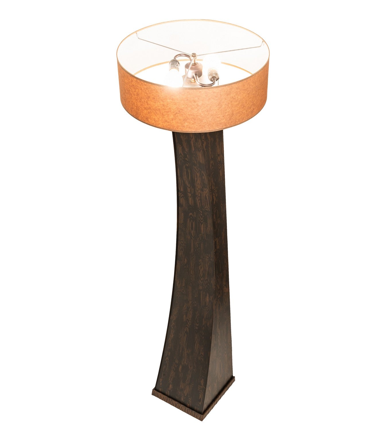 Meyda Tiffany - 268266 - Two Light Floor Lamp - Sophia - Hazelnut Acacia