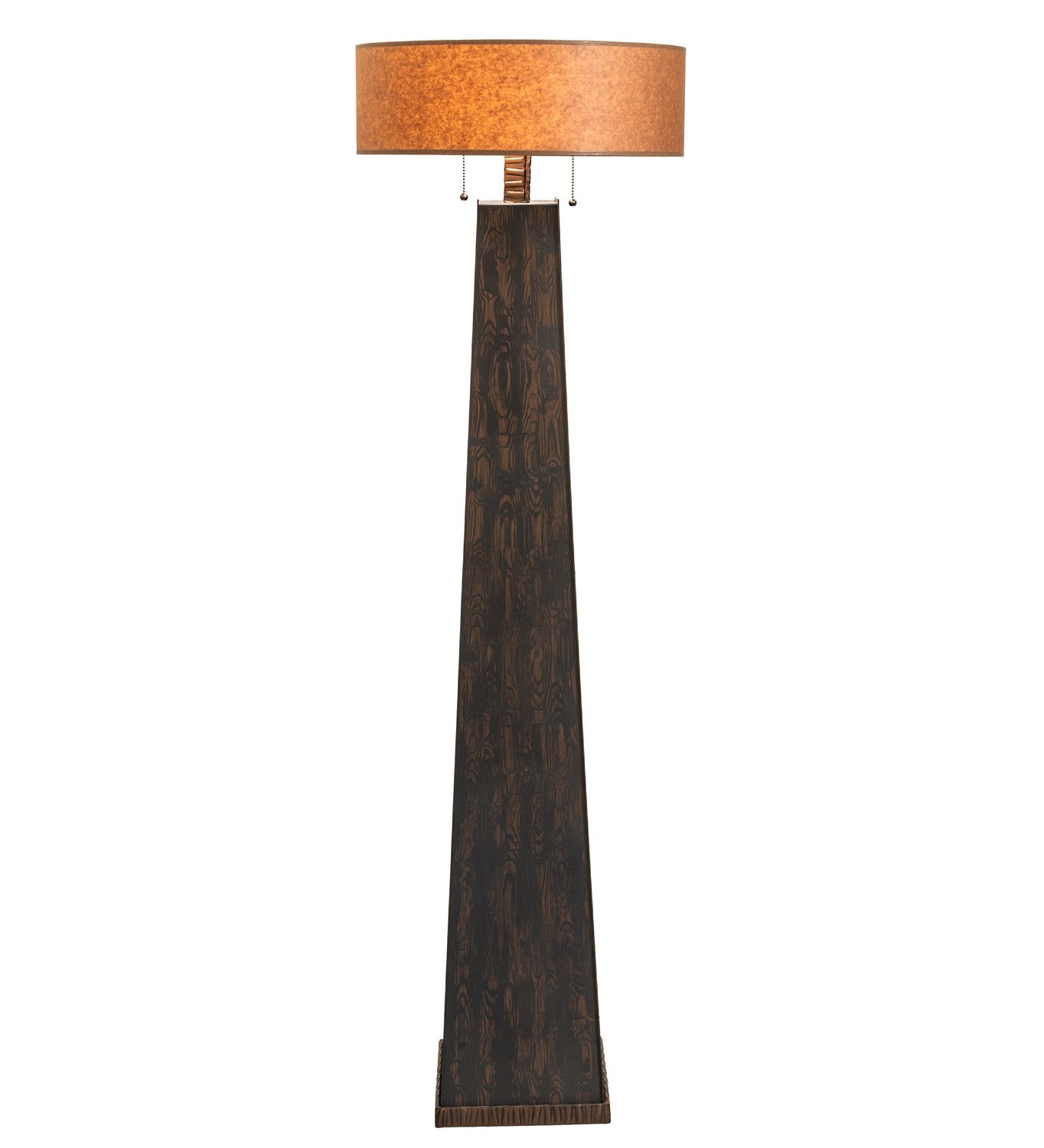 Meyda Tiffany - 268266 - Two Light Floor Lamp - Sophia - Hazelnut Acacia