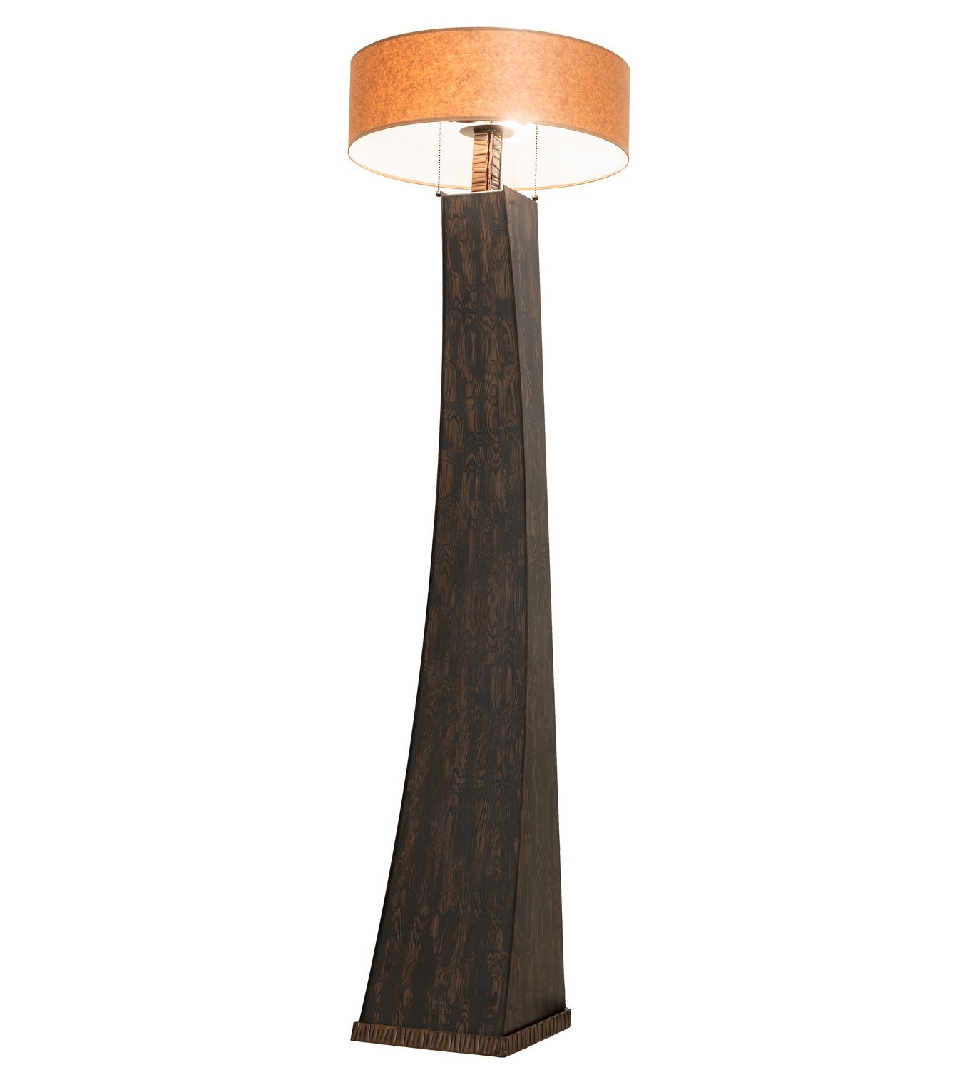 Meyda Tiffany - 268266 - Two Light Floor Lamp - Sophia - Hazelnut Acacia