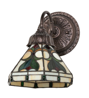 Meyda Tiffany - 270874 - One Light Wall Sconce - Middleton - Mahogany Bronze