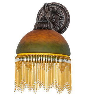 Meyda Tiffany - 271165 - One Light Wall Sconce - Roussillon - Mahogany Bronze