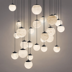 Modern Forms - PD-34425S-BK - LED Pendant - Pisces - Black