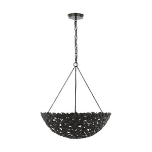 Visual Comfort Studio - AP1186AI - Six Light Pendant - Kelan - Aged Iron
