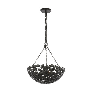 Visual Comfort Studio - AP1193AI - Six Light Pendant - Kelan - Aged Iron