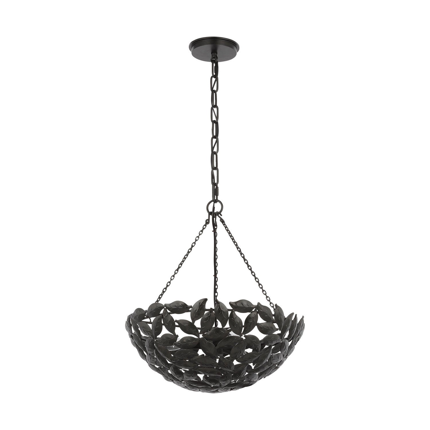 Visual Comfort Studio - AP1193AI - Six Light Pendant - Kelan - Aged Iron