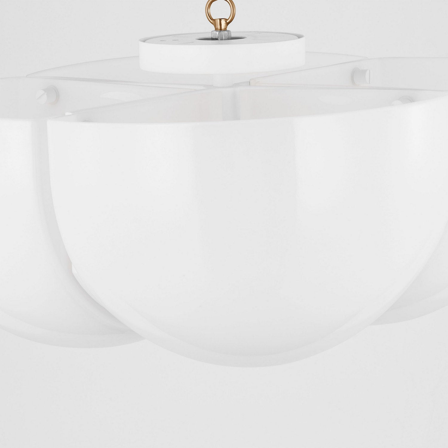 Visual Comfort Studio - LXF1004MWT - Four Light Semi-Flush Mount - Cheverny - Matte White