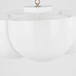 Visual Comfort Studio - LXF1004MWT - Four Light Semi-Flush Mount - Cheverny - Matte White