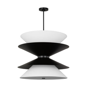 Visual Comfort Studio - LXP10212AI - 12 Light Pendant - Chambord - Aged Iron