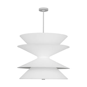 Visual Comfort Studio - LXP10212CPST - 12 Light Pendant - Chambord - Cast Plaster