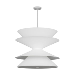 Visual Comfort Studio - LXP10212CPST - 12 Light Pendant - Chambord - Cast Plaster