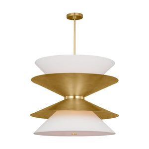 Visual Comfort Studio - LXP10212GD - 12 Light Pendant - Chambord - Gild