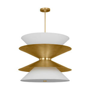 Visual Comfort Studio - LXP10212GD - 12 Light Pendant - Chambord - Gild
