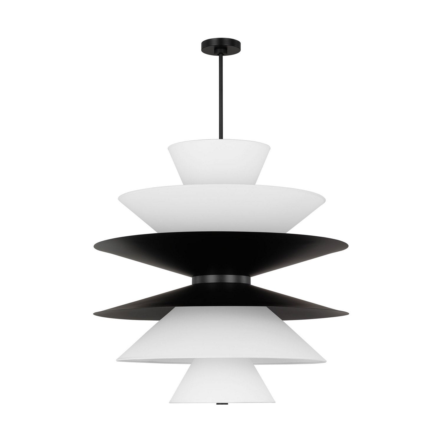 Visual Comfort Studio - LXP10316AI - 16 Light Pendant - Chambord - Aged Iron