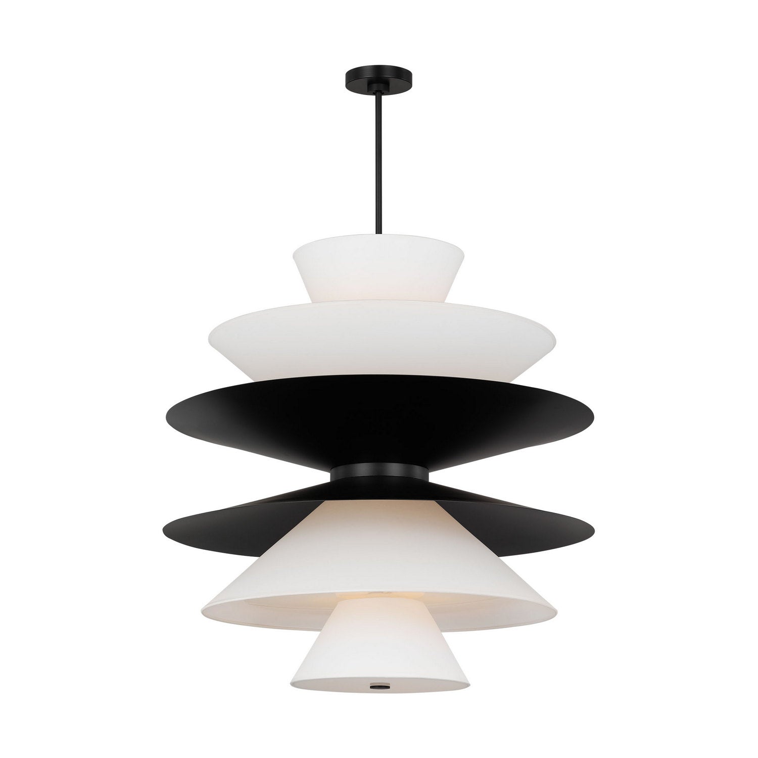 Visual Comfort Studio - LXP10316AI - 16 Light Pendant - Chambord - Aged Iron