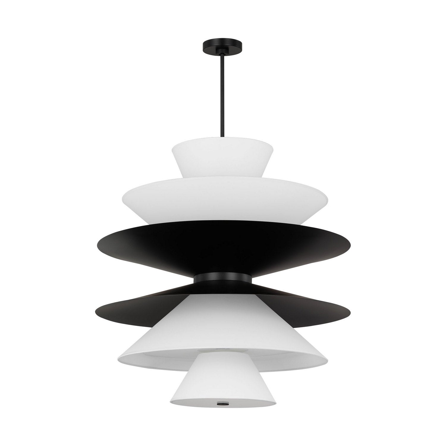 Visual Comfort Studio - LXP10316AI - 16 Light Pendant - Chambord - Aged Iron