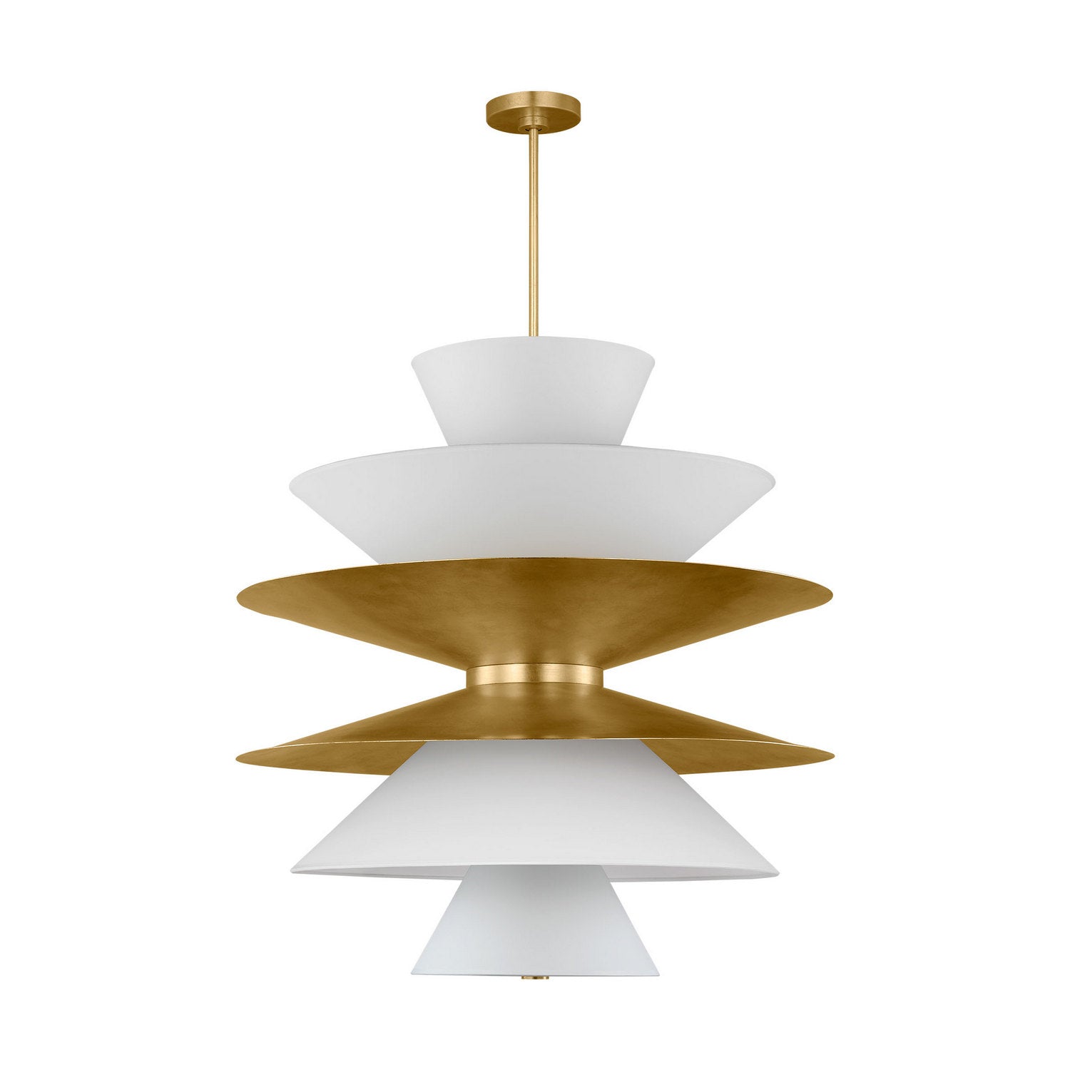 Visual Comfort Studio - LXP10316GD - 16 Light Pendant - Chambord - Gild