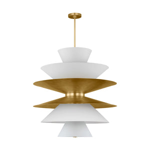 Visual Comfort Studio - LXP10316GD - 16 Light Pendant - Chambord - Gild