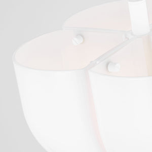Visual Comfort Studio - LXP1044MWT - Four Light Pendant - Cheverny - Matte White