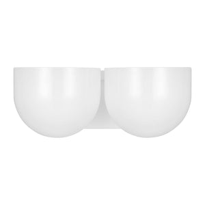 Visual Comfort Studio - LXV1002MWT - Two Light Vanity - Cheverny - Matte White