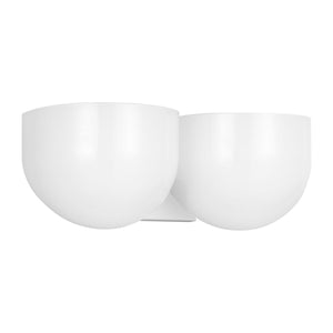 Visual Comfort Studio - LXV1002MWT - Two Light Vanity - Cheverny - Matte White