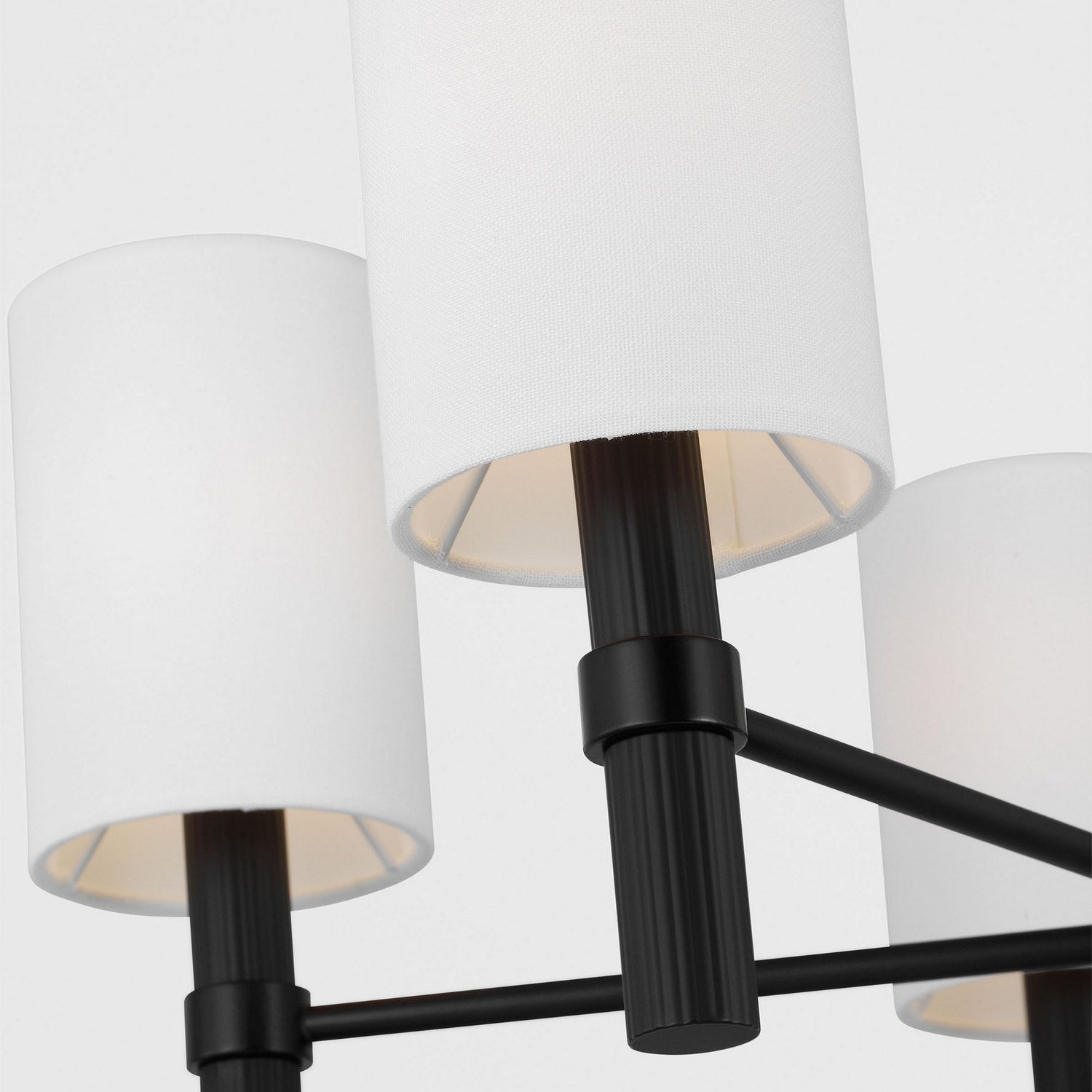 Visual Comfort Studio - DJC1135MBK - Five Light Chandelier - Manor - Midnight Black