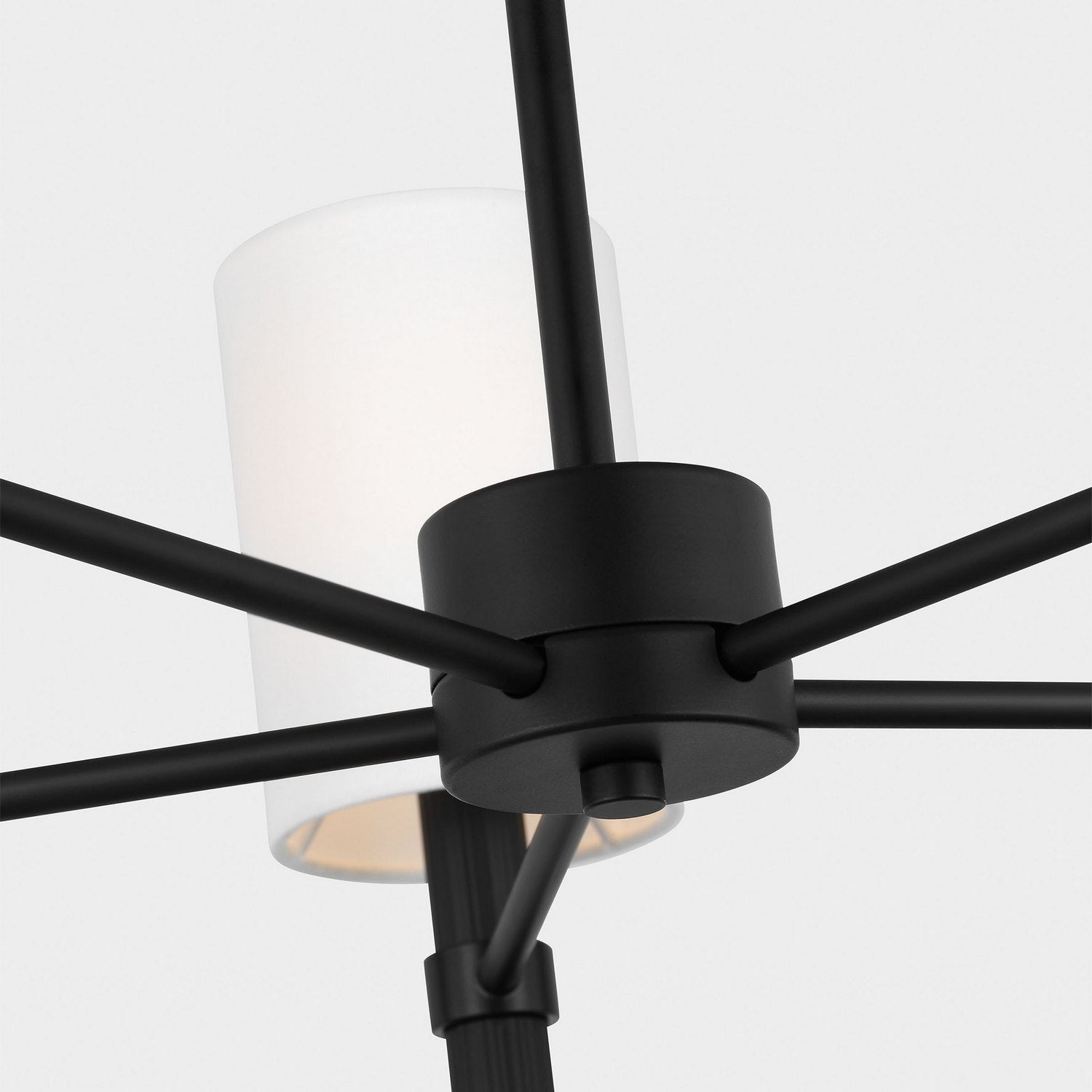 Visual Comfort Studio - DJC1135MBK - Five Light Chandelier - Manor - Midnight Black